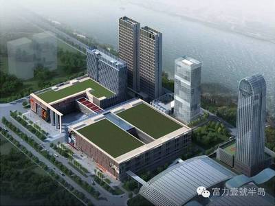 琶洲CBD中的私家半島 都市綠洲中的互聯網金融信息服務